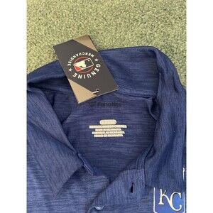 Kansas City Royals MLB AUTHENTIC PRO Fanatics Men's Polo Shirt Size XL